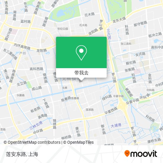 莲安东路地图