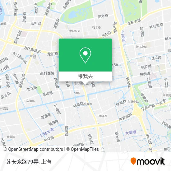 莲安东路79弄地图