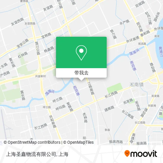 上海圣鑫物流有限公司地图