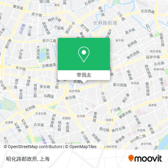 昭化路邮政所地图