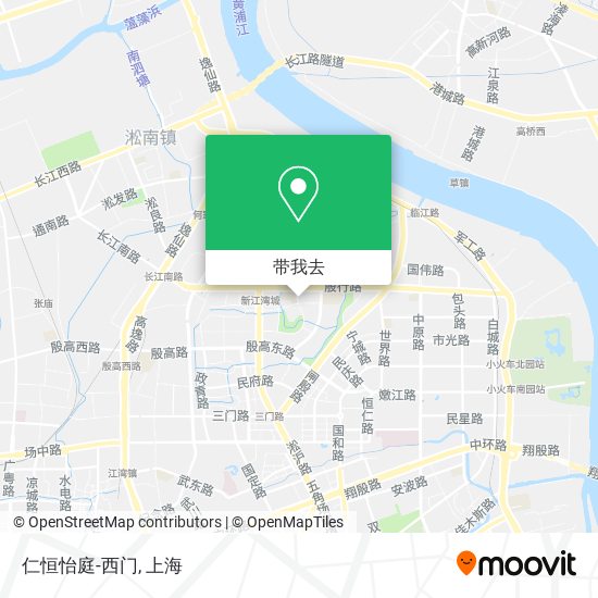 仁恒怡庭-西门地图