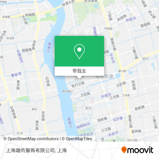 上海璐尚服饰有限公司地图