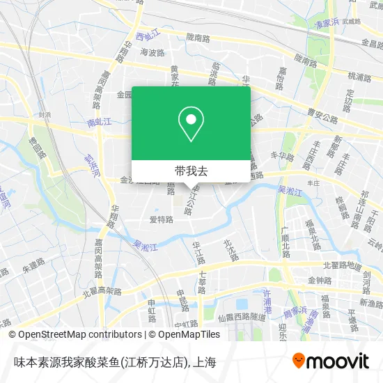 味本素源我家酸菜鱼(江桥万达店)地图