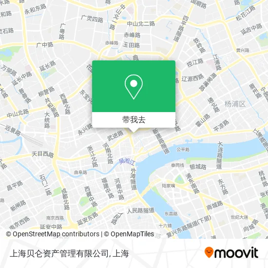 上海贝仑资产管理有限公司地图
