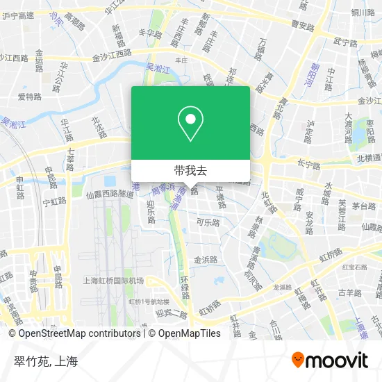 翠竹苑地图
