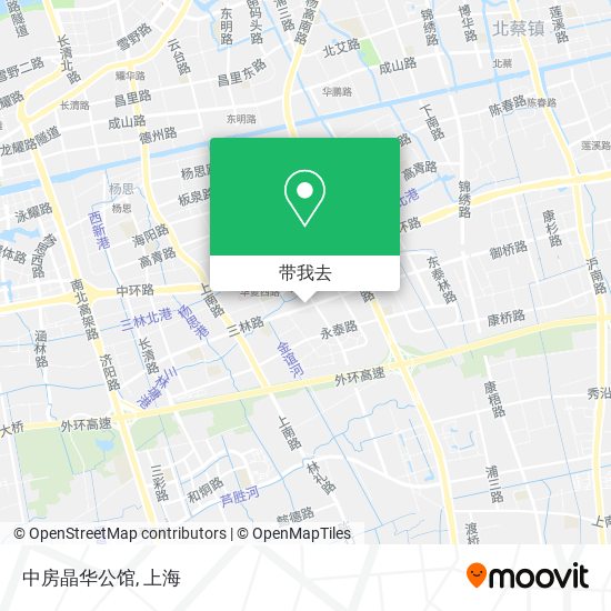 中房晶华公馆地图