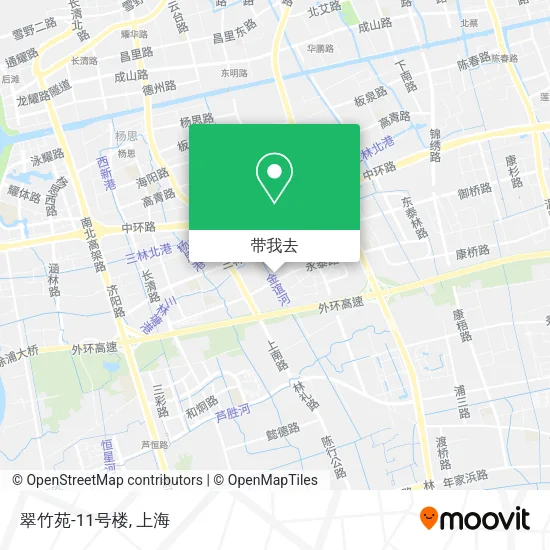 翠竹苑-11号楼地图