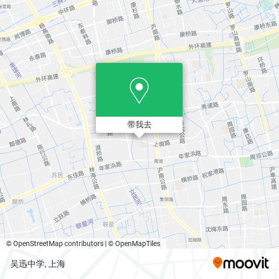 吴迅中学地图