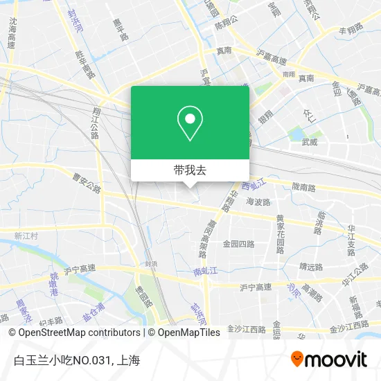 白玉兰小吃NO.031地图