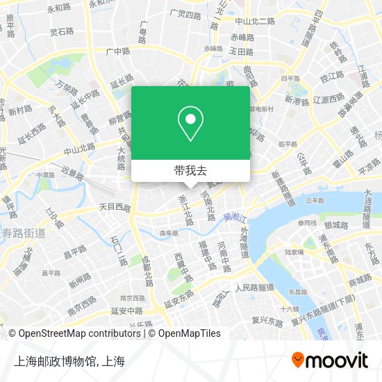 上海邮政博物馆地图