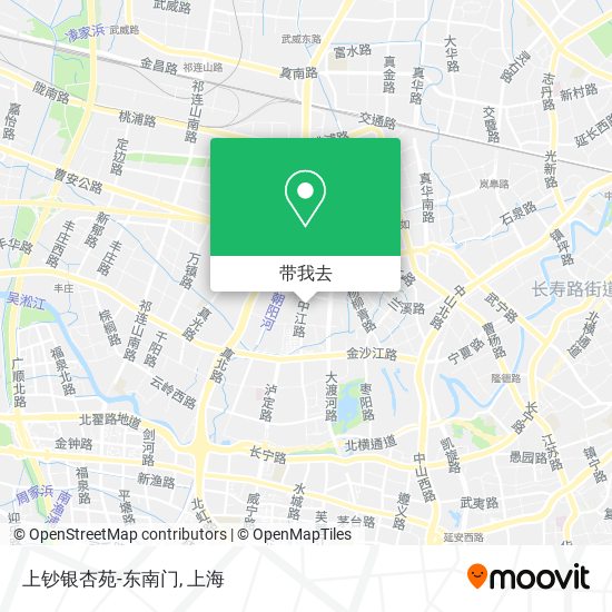 上钞银杏苑-东南门地图