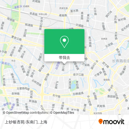 上钞银杏苑-东南门地图