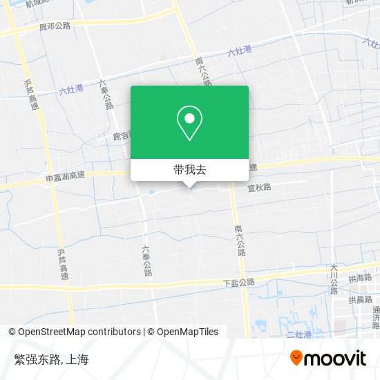 繁强东路地图
