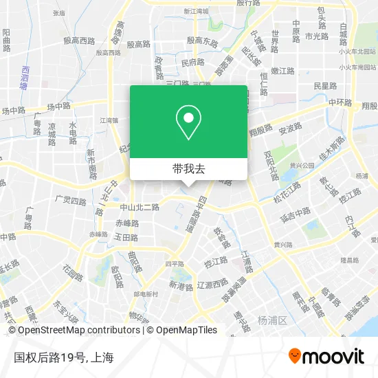 国权后路19号地图