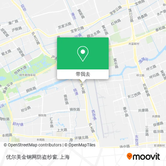 优尔美金钢网防盗纱窗地图
