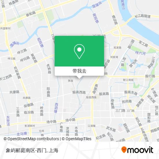 象屿郦庭南区-西门地图