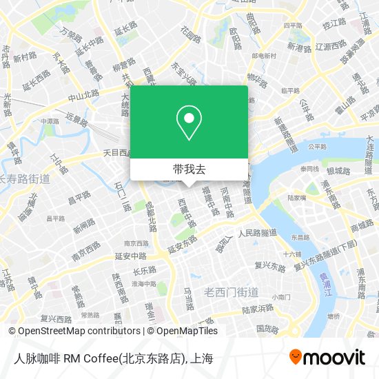 人脉咖啡 RM Coffee(北京东路店)地图