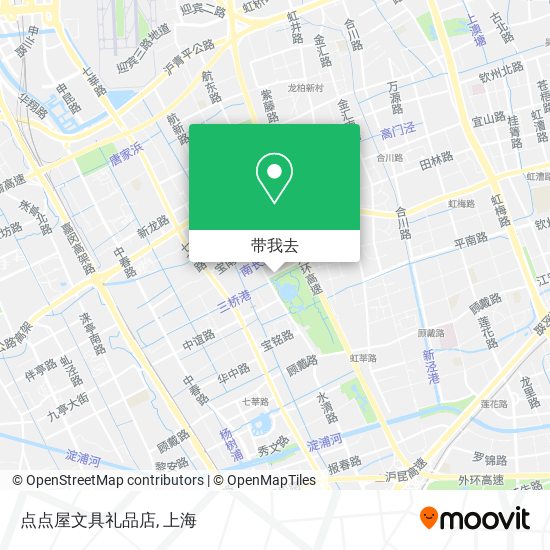 点点屋文具礼品店地图
