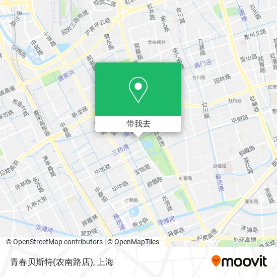 青春贝斯特(农南路店)地图