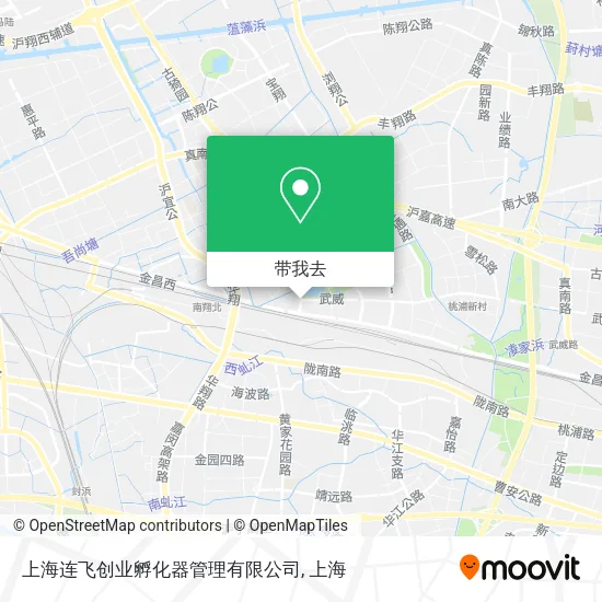 上海连飞创业孵化器管理有限公司地图