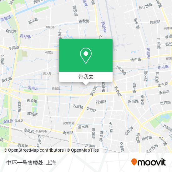 中环一号售楼处地图