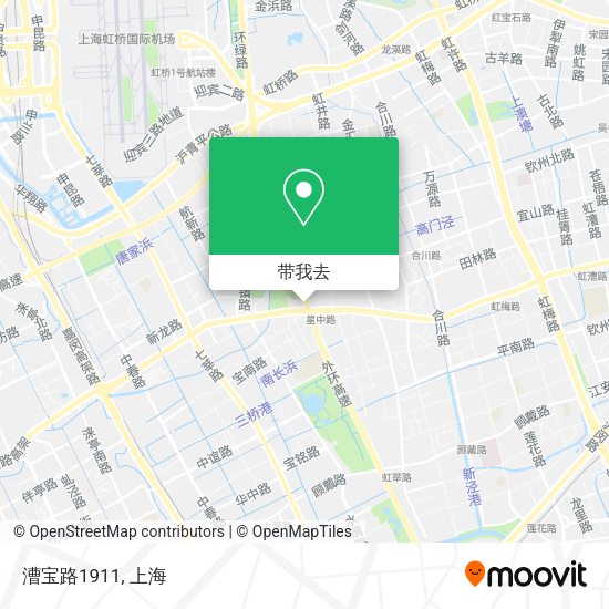 漕宝路1911地图