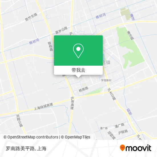 罗南路美平路地图
