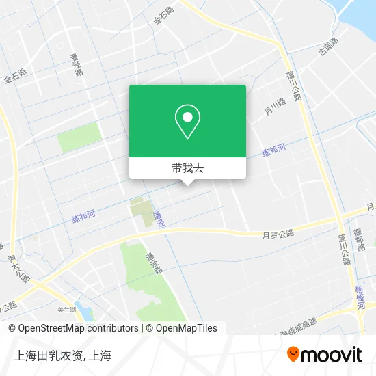 上海田乳农资地图