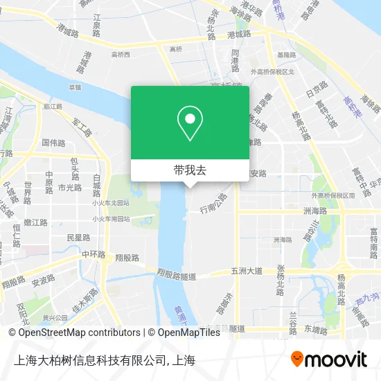 上海大柏树信息科技有限公司地图