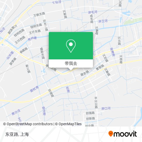 东亚路地图