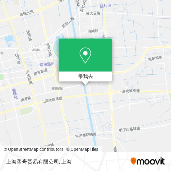 上海盈舟贸易有限公司地图
