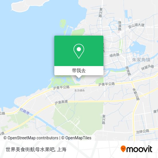 世界美食街航母水果吧地图