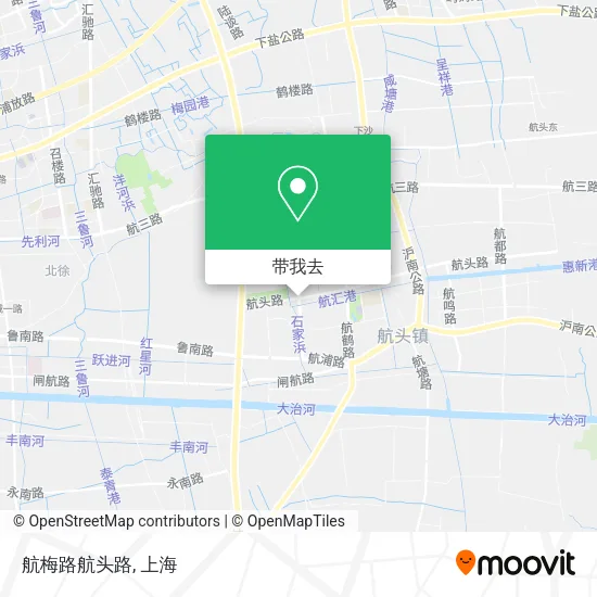 航梅路航头路地图