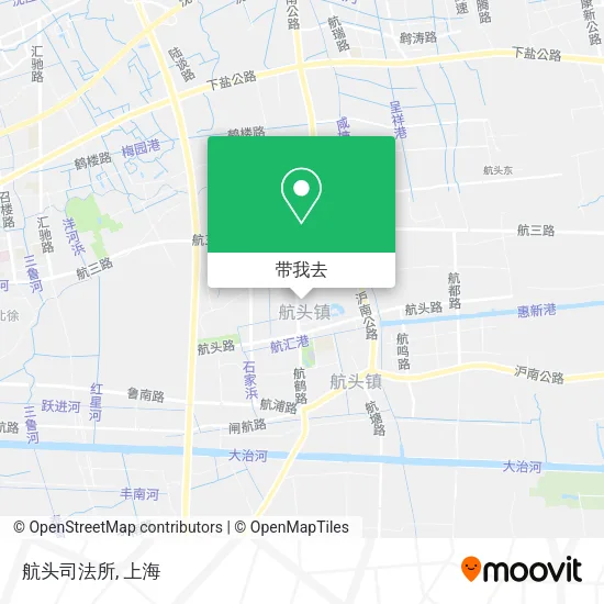 航头司法所地图