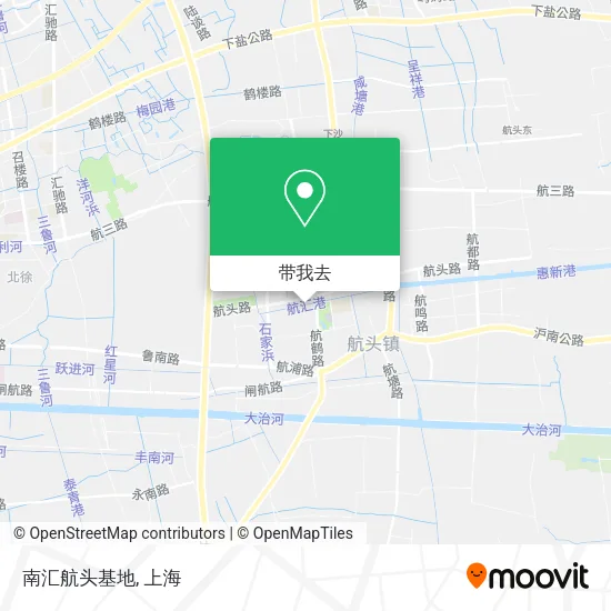 南汇航头基地地图