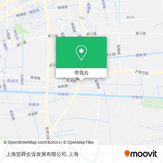 上海贺舜企业发展有限公司地图