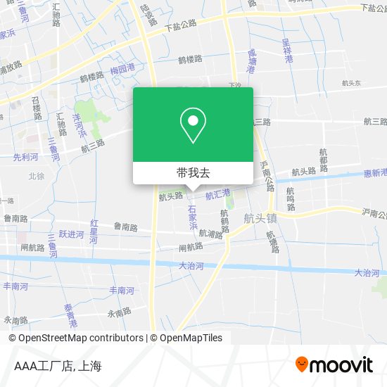 AAA工厂店地图