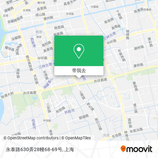 永泰路630弄28幢68-69号地图