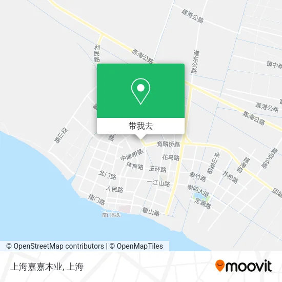 上海嘉嘉木业地图