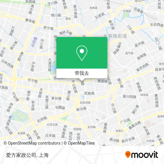 爱方家政公司地图