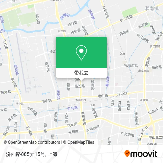 汾西路885弄15号地图