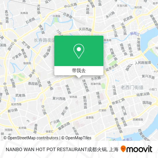 NANBO WAN HOT POT RESTAURANT成都火锅地图
