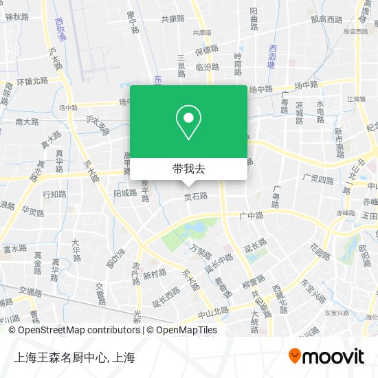 上海王森名厨中心地图