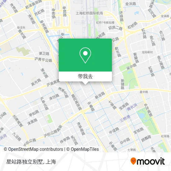 星站路独立别墅地图