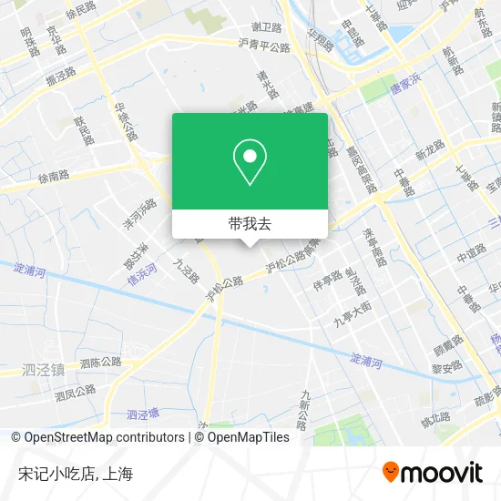 宋记小吃店地图