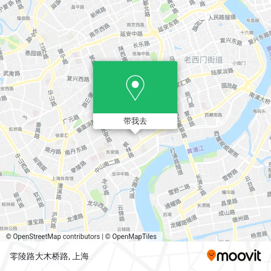 零陵路大木桥路地图