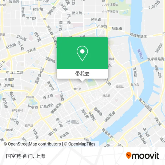 国富苑-西门地图