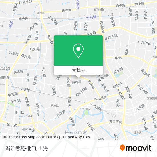 新沪馨苑-北门地图