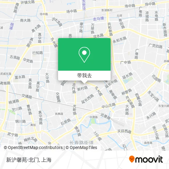 新沪馨苑-北门地图