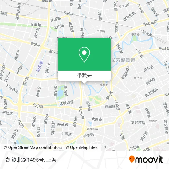 凯旋北路1495号地图